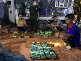 Triệt phá đường dây vận chuyển ma túy từ Campuchia vào Việt Nam
