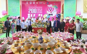 Việt Nam lần đầu tiên đạt kỷ lục Thế giới với 200 món ăn từ Sen