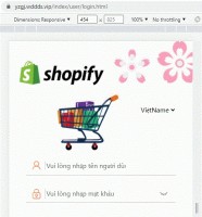 Giả mạo trang thương mại điện tử Shopify để lừa đảo