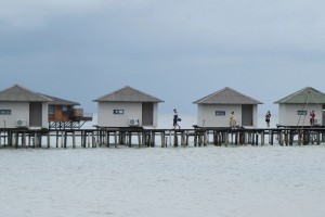 Loạt bungalow xây dựng trái phép trên biển ở Hàm Ninh, Phú Quốc