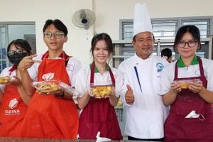 Sôi nổi hoạt động cuối tuần của các em học sinh trường THPT Nguyễn An Ninh