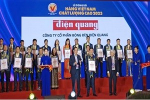 Công ty CP bóng đèn Điện Quang: 27 năm đạt danh hiệu Hàng Việt Nam chất lượng cao 2023