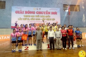 Hội Giáo dục chăm sóc sức khỏe cộng đồng Việt Nam tổ chức giải Bóng chuyền hơi trung, cao tuổi toàn quốc lần thứ 9 tại tỉnh Trà Vinh