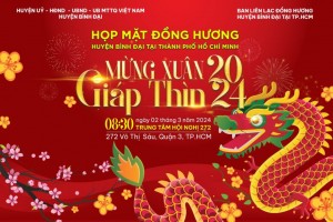 Chuẩn bị diễn ra ngày hội văn hoá đồng hương huyện Bình Đại, tỉnh Bến Tre tại Thành phố Hồ Chí Minh