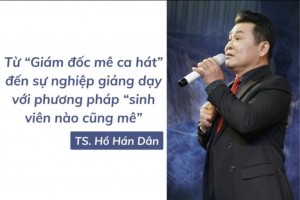 TS. Hồ Hán Dân: Từ “Giám đốc mê ca hát” đến sự nghiệp giảng dạy với phương pháp ứng dụng khoa học vào đời sống
