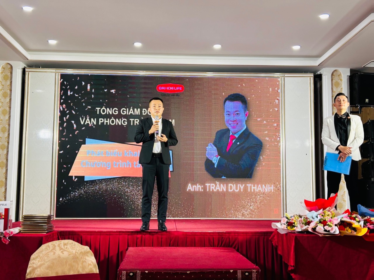 Ông Trần Duy Thanh – Tổng Giám đốc công ty Thanh Thuận Phát, (Văn phòng tổng đại lý Dai-ichi-liffe TBO)